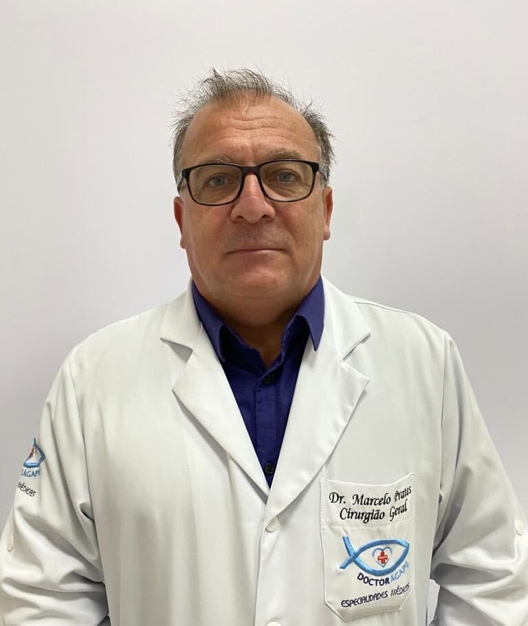 Dr. Marcelo da Rosa Prates, Cirurgia Geral na DoctorÁgape, em Joinville
